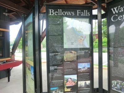 Bellows Falls Marker image. Click for full size.
