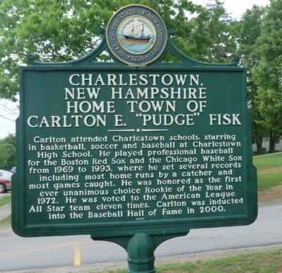 Charlestown, New Hampshire Marker image. Click for full size.
