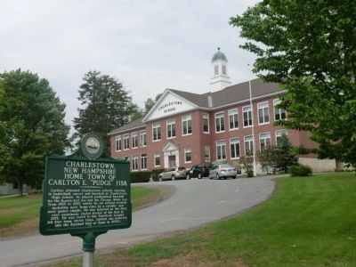 Charlestown, New Hampshire Marker. Click for full size. Charlestown, New Hampshire Marker image. Click for full size.