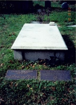 Grave of Gen. Armistead in Baltimore image. Click for full size.