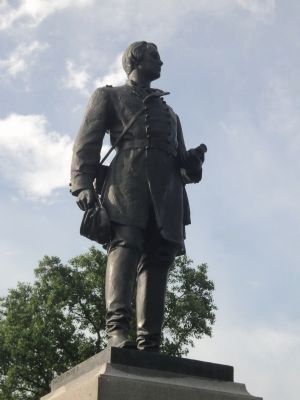 Maj. Gen. Francis Barlow. Click for full size. Maj. Gen. Francis Barlow image. Click for full size.