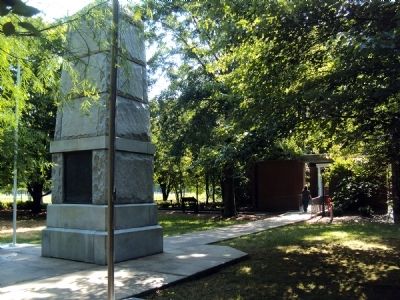 Cherokee Indian Memorial Marker. Click for full size. Cherokee Indian Memorial Marker image. Click for full size.