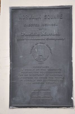 Norwalk Square Marker image. Click for full size.