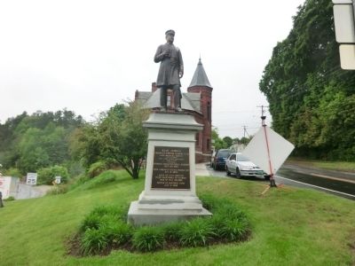 Wideview of Rear Admiral Charles Edgar Clark U.S.N. Marker image. Click for full size.
