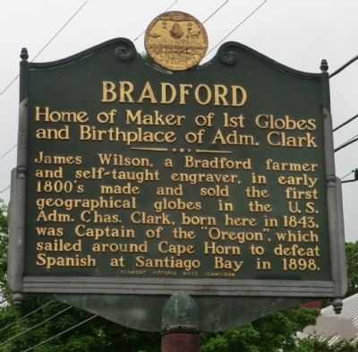 *OLD* Bradford Marker. Click for full size. *OLD* Bradford Marker image. Click for full size.