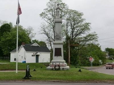Soldiers of Haverhill Memorial Marker. Click for full size. Soldiers of Haverhill Memorial Marker image. Click for full size.