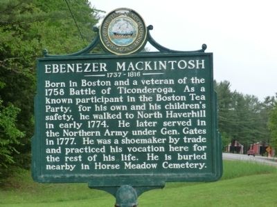 Ebenezer MacKintosh Marker image. Click for full size.