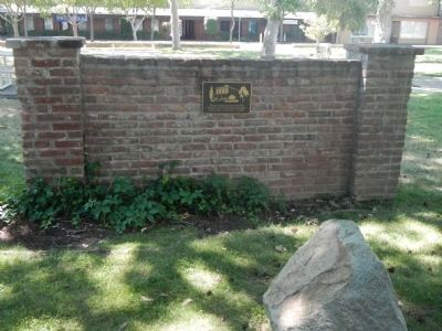 Butte County Courthouse Bricks and Marker. Click for full size. Butte County Courthouse Bricks and Marker image. Click for full size.