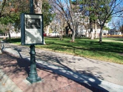 Stevens Park and Marker. Click for full size. Stevens Park and Marker image. Click for full size.