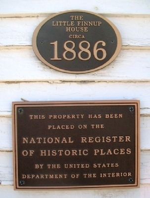 The Little Finnup House Markers image. Click for full size.