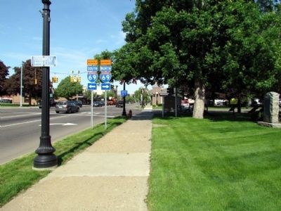 The City of Coldwater, 1861-1961 Marker. Click for full size. The City of Coldwater, 1861-1961 Marker image. Click for full size.