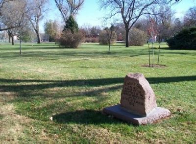 Santa Fe Trail Marker image. Click for full size.