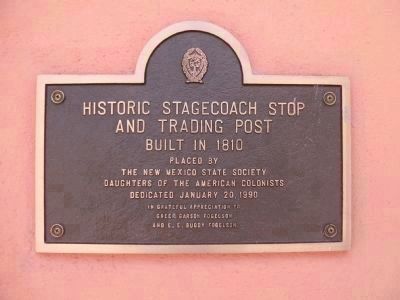 Kosloski's Historic Stagecoach Stop and Trading Post Marker image. Click for full size.