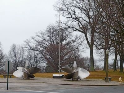 Annapolis Laboratory Marker and Propeller's image. Click for full size.