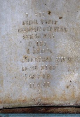 German Inscription image. Click for full size.