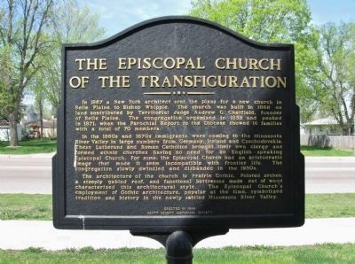 The Episcopal Church of the Transfiguration Marker image. Click for full size.