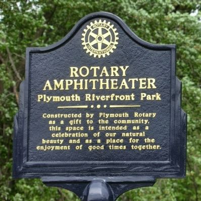 Rotary Amphitheater Marker image. Click for full size.