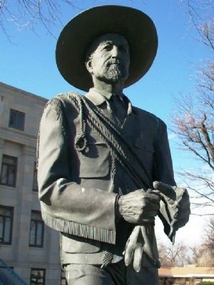 Charles Jesse "Buffalo" Jones Statue image. Click for full size.