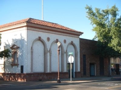 Site of First Oroville Bank image. Click for full size.