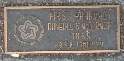First Pharmacy Marker image. Click for full size.