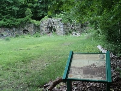 The Ringwood Furnaces at Hewitt Marker. Click for full size. The Ringwood Furnaces at Hewitt Marker image. Click for full size.