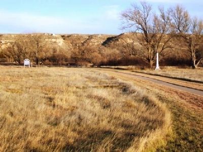El Cuartelejo Ruins, Marker, & Monument. Click for full size. El Cuartelejo Ruins, Marker, & Monument image. Click for full size.