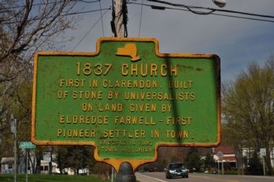1837 Church Marker image. Click for full size.