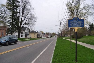 Site of Cary Collegiate Seminary Marker facing east. Click for full size. Site of Cary Collegiate Seminary Marker facing east image. Click for full size.