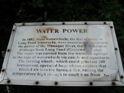 Water Power Marker. Click for full size. Water Power Marker image. Click for full size.