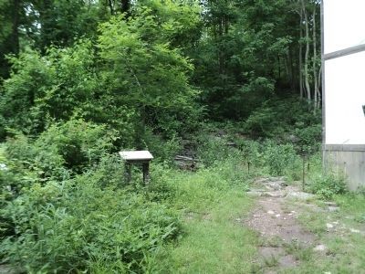 Marker at the Long Pond Ironworks. Click for full size. Marker at the Long Pond Ironworks image. Click for full size.