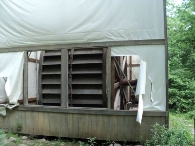 Long Pond Ironworks Waterwheel. Click for full size. Long Pond Ironworks Waterwheel image. Click for full size.