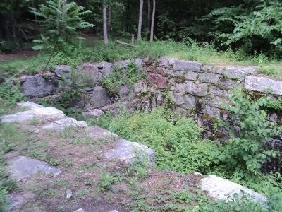 Water Wheel Pit Remains image. Click for full size.