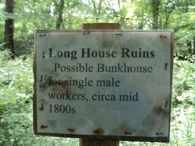 Long House Ruins Marker. Click for full size. Long House Ruins Marker image. Click for full size.