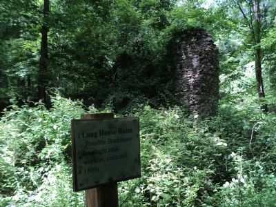 Long House Ruins Marker. Click for full size. Long House Ruins Marker image. Click for full size.