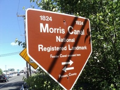 Morris Canal Marker image. Click for full size.