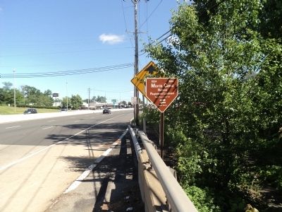 Morris Canal Marker image. Click for full size.
