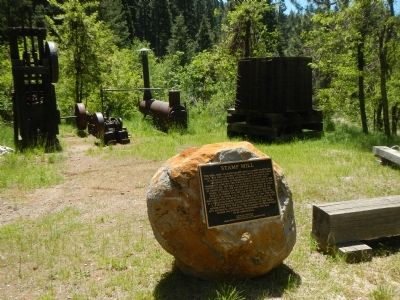 Stamp Mill Marker. Click for full size. Stamp Mill Marker image. Click for full size.