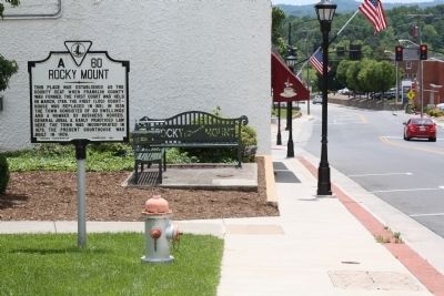Rocky Mount Marker image. Click for full size.