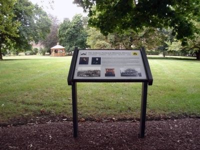Charles Lukens Huston House Site Marker. Click for full size. Charles Lukens Huston House Site Marker image. Click for full size.