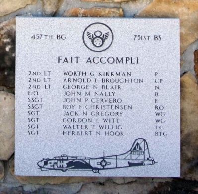 457th Bombardment Group 751st BS image. Click for full size.