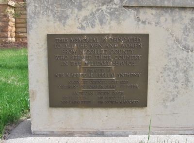 Nicollet County Veterans Memorial image. Click for full size.