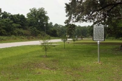 Badham House Marker looking west along US 78 image. Click for full size.