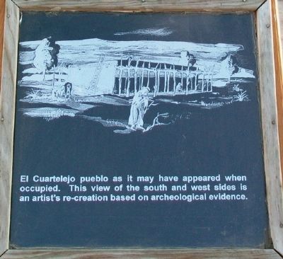 El Cuartelejo Artist's Conception Marker. Click for full size. El Cuartelejo Artist's Conception Marker image. Click for full size.
