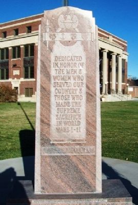 War Memorial image. Click for full size.