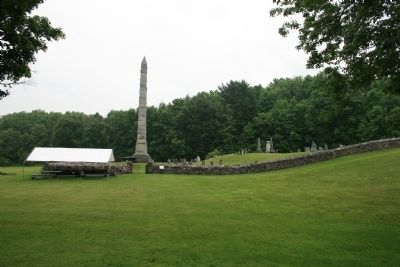 Herkimer Homestead Cemetery Marker. Click for full size. Herkimer Homestead Cemetery Marker image. Click for full size.