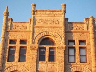 Ness County Bank Building Detail. Click for full size. Ness County Bank Building Detail image. Click for full size.