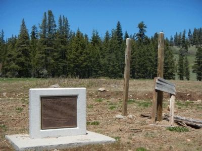 Summit City/Meadow Lake Marker image. Click for full size.