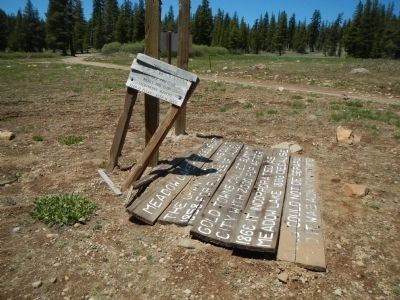 Meadow Lake – Excelsior Marker. Click for full size. Meadow Lake – Excelsior Marker image. Click for full size.