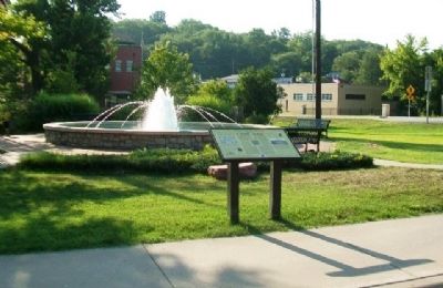 Attack on the Paw Paw Fort Marker. Click for full size. Attack on the Paw Paw Fort Marker image. Click for full size.