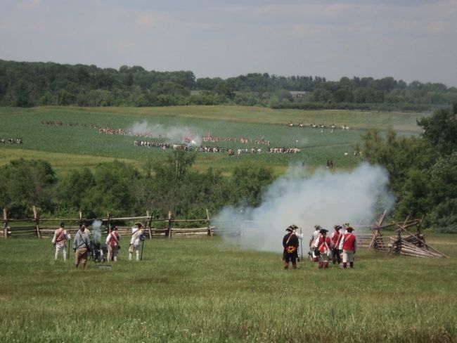 Combs Hill Cannonade. Click for full size. Combs Hill Cannonade image. Click for full size.